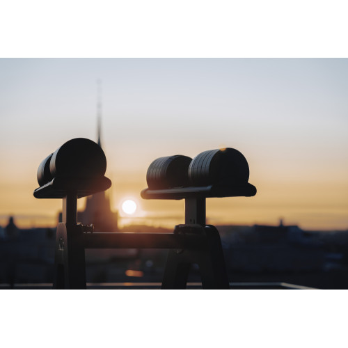 Гантель  NUO S 224 2-24 кг black пара - фото №2